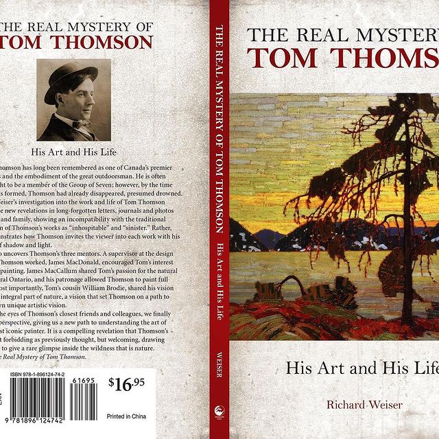 Front and back cover of The Real Mystery of Tom Thomson